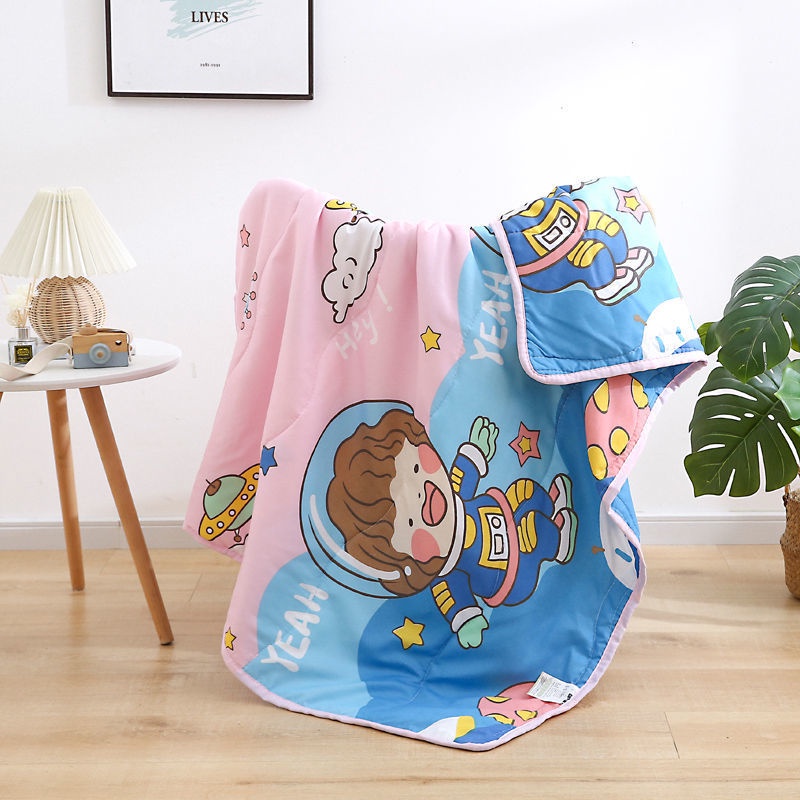 Cuộc sống màu cam⭐ Chăn Cotton mỏng thoáng mát êm ái cho bé