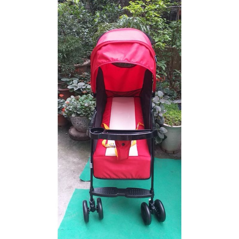 Xe đẩy seebaby qq3 (xanh dương, đỏ,GHI)