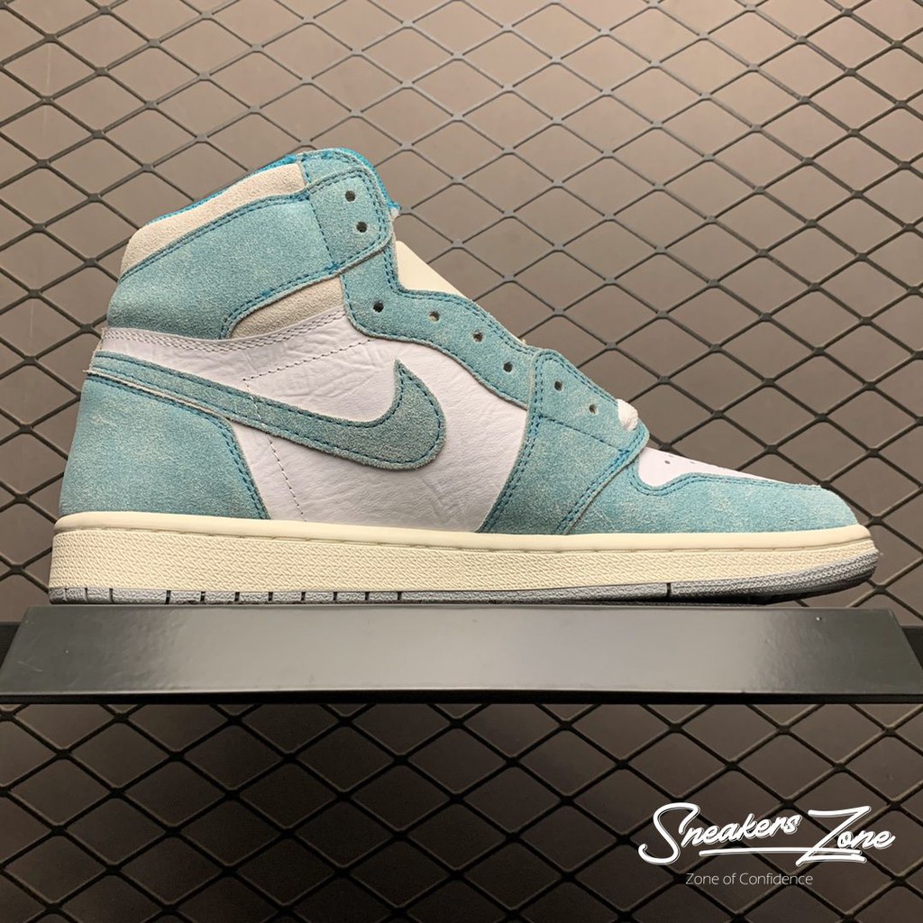 (FREESHIP+HỘP+QUÀ) Giày thể thao AIR JORDAN 1 Retro High Turbo Green xanh ngọc nhạt | BigBuy360 - bigbuy360.vn