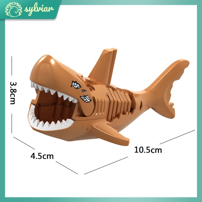 Đồ chơi trẻ em Lắp Ráp Lego Hình Cá Mập Cho Bé Xl014-018