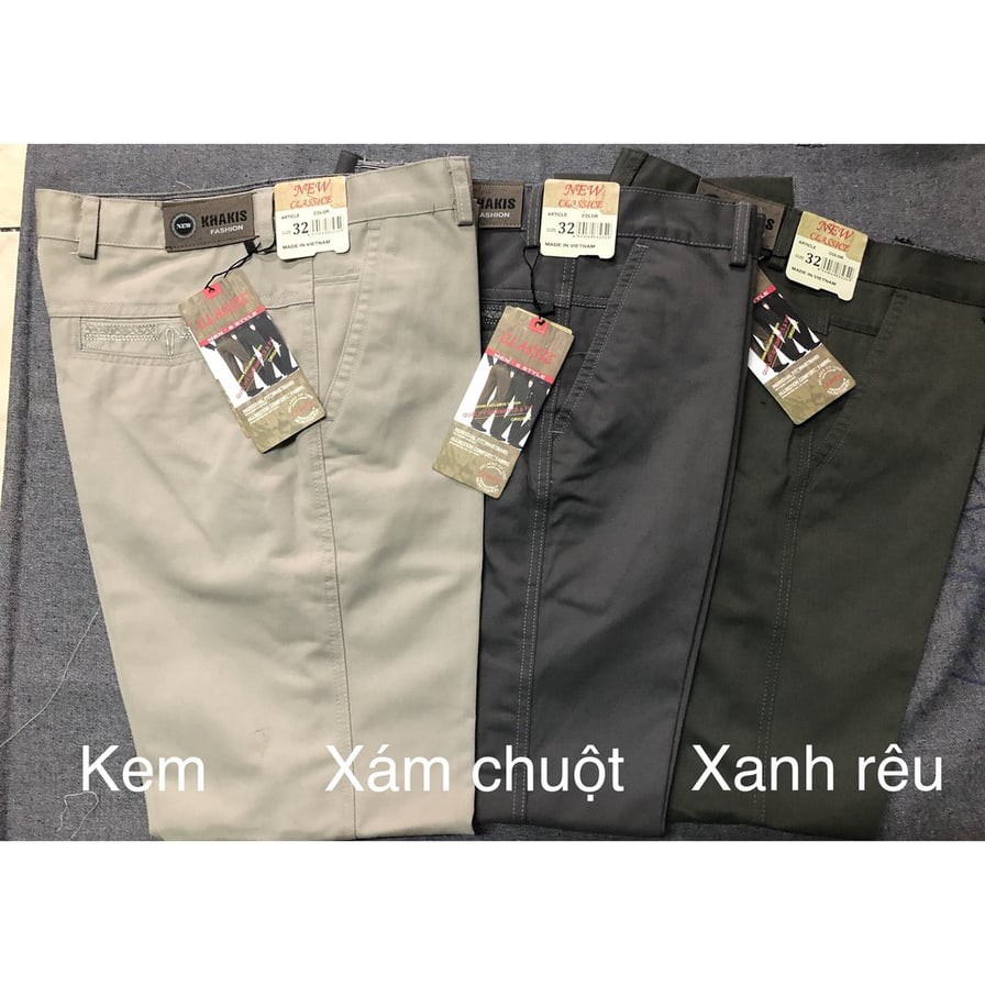 Quần Kaki Dài Phong Cách - Kaki Công sở 2020