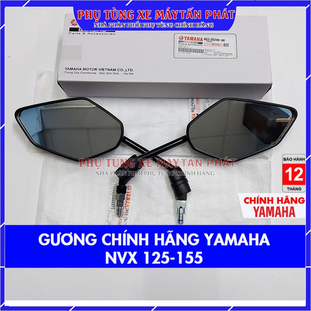 Gương Kính Chiếu Hậu Xe Máy Zin Xe NVX 125-155 Chính Hãng Yamaha