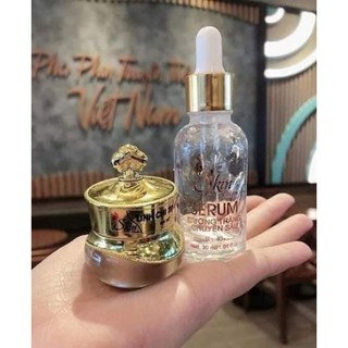 Serum Dưỡng Trắng Chuyên Sâu Skincream 45ml, Face Linh chi Skincream, Face Anh Đào Skincream
