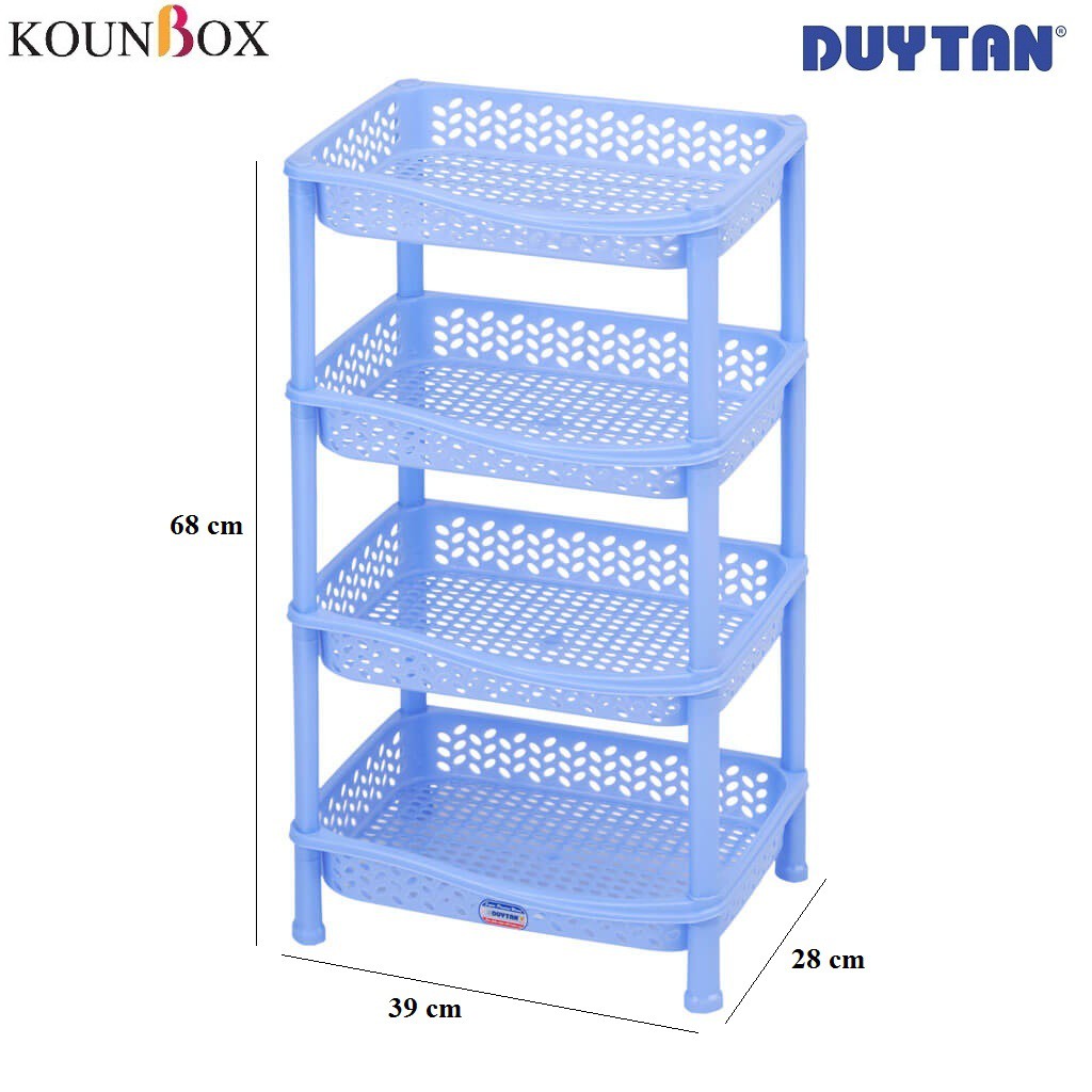 Kệ Nhí Sắp Xếp Chén Nhiều Tầng Duy Tân Giá Rẻ 4 Tầng - Mã No.0819/4 | Kounbox