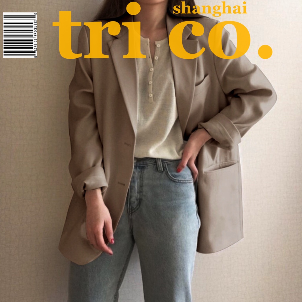 Áo Blazer Thiết Kế Mới Thời Trang Mùa Thu Đông Cho Nữ