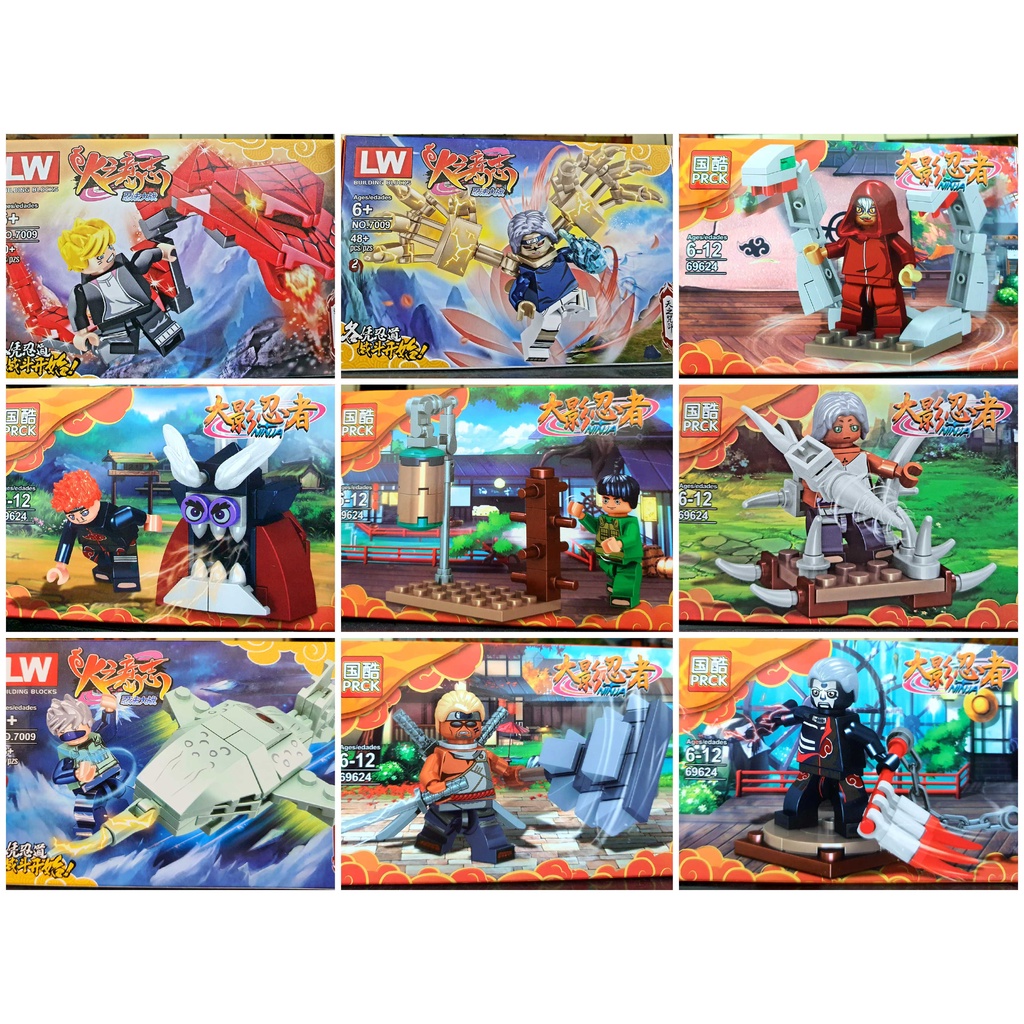 Lego naruto và các vỹ thú triệu hồi