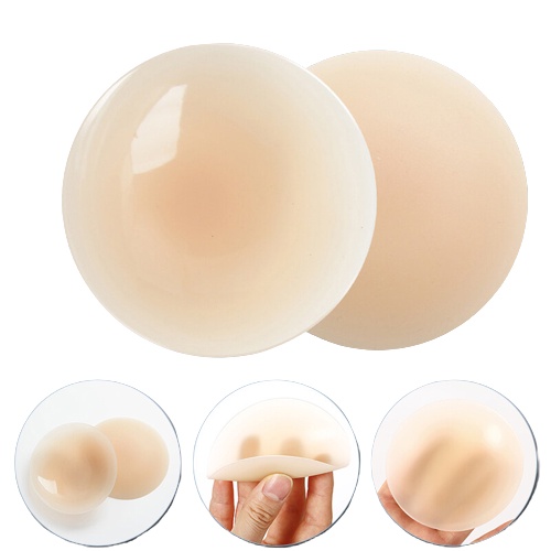 Áo Lót Dán Ngực Silicon - Miếng Dán Ti Tàng Hình Siêu Thật Da Bản To 11Cm