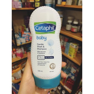 SỮA TẮM GỘI TOÀN THÂN CHO BÉ CETAPHIL 230ML