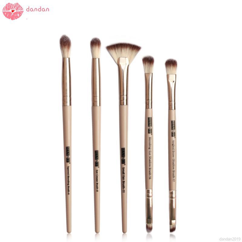 Set 5 cọ trang điểm mắt Maange màu sắc tùy chọn