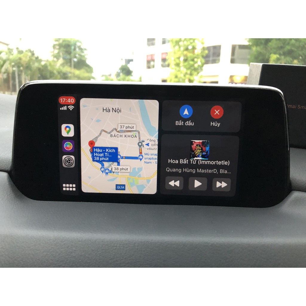Bộ Kit Apple Carplay nâng cấp cho xe Mazda đời cũ  lên chuẩn kết nối của Mazda 2020