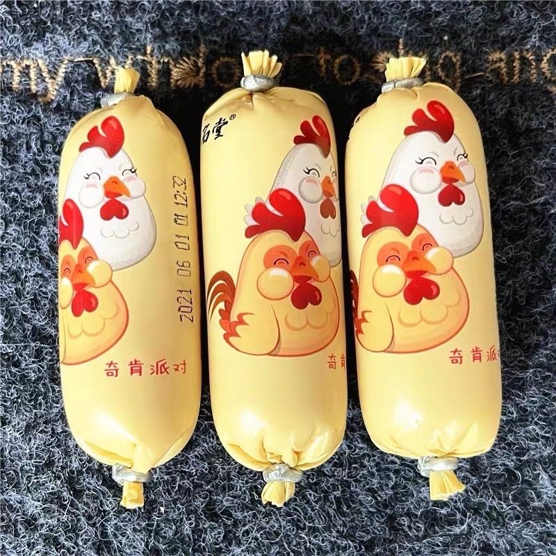 Xúc xích cute 4 vị gà, heo cay, heo hồng, ngô siêu ngon