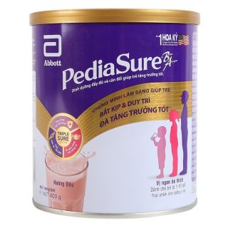 Sữa bột Pediasure 850g hương vani date 2022