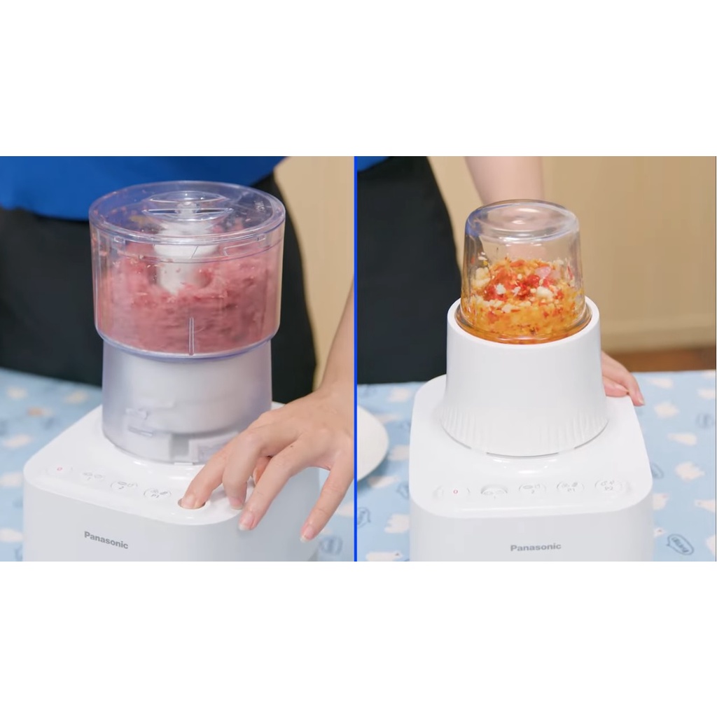 Máy xay sinh tố 3 cối xay Panasonic MX-MG53C1WRA và HR2223 công suất 700W