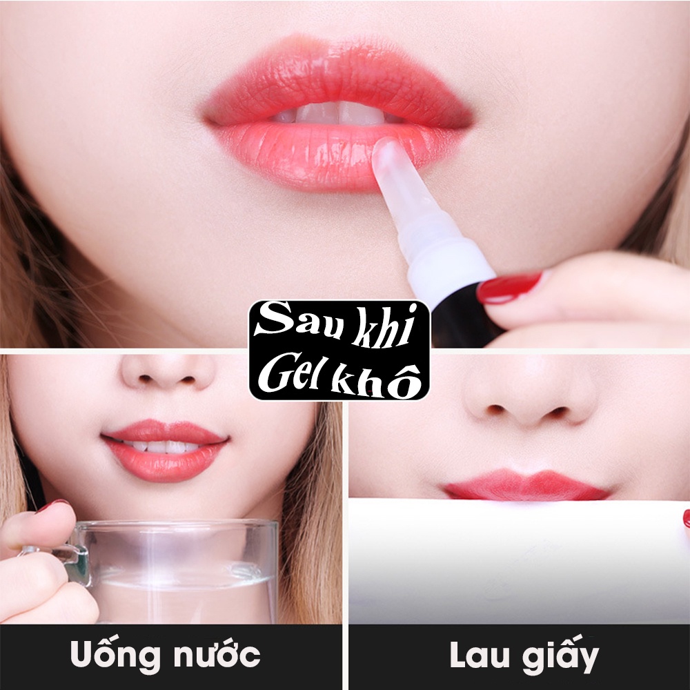 Gel Khóa Màu Son Môi LOVE IN Giữ Màu Lâu Trôi, Chống Lem 24h Chiết Xuất Từ Rong Biển
