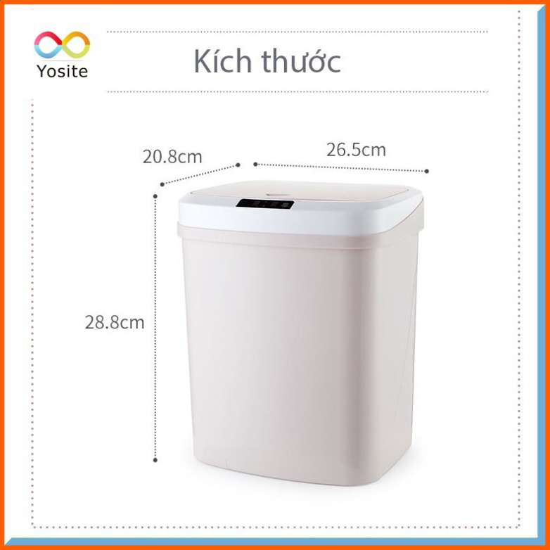 Thùng rác thông minh cảm ứng tự động đóng mở - CHẤT LƯỢNG TUYỆT ĐỐI