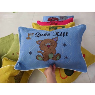 Gối cho bé mầm non in theo yêu cầu