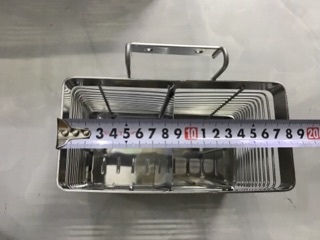 Ống đựng đũa vuông inox 304