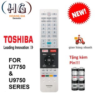 REMOTE ĐIỀU KHIỂN TIVI TOSHIBA SMART CT-8516 CT-8514 DÒNG U7750 VÀ U9750