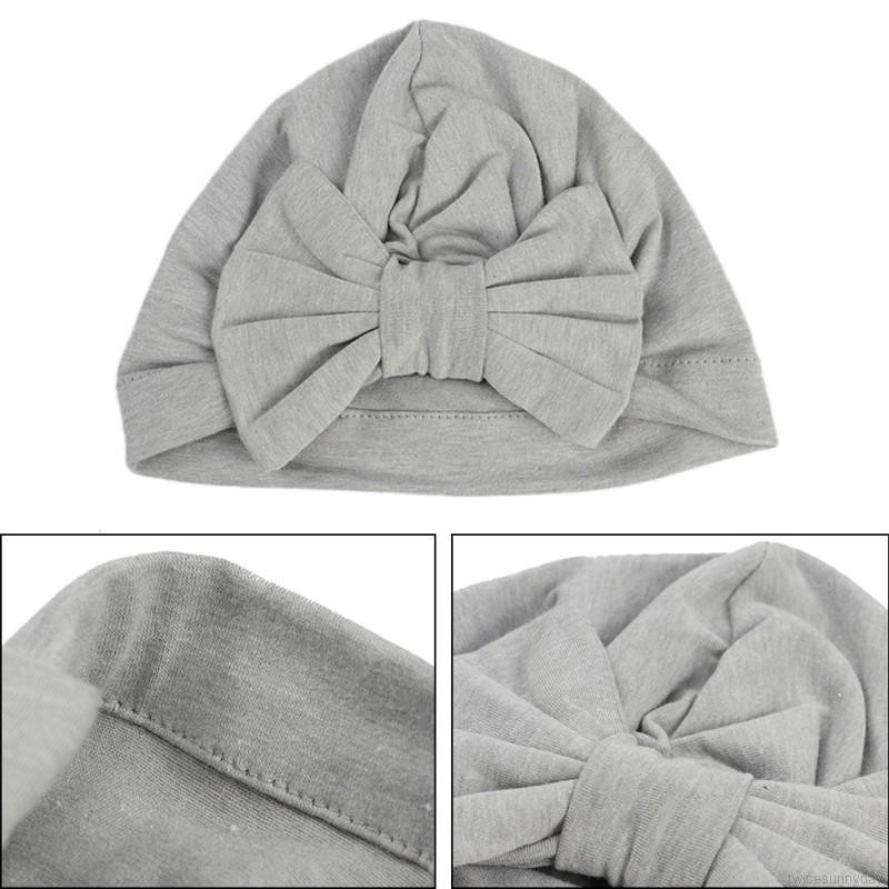 Băng đô cài tóc phối nơ màu trơn cho bé gái