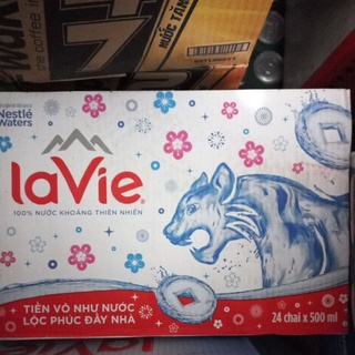  Thùng nước khoáng Lavie 24 chai *500ml 