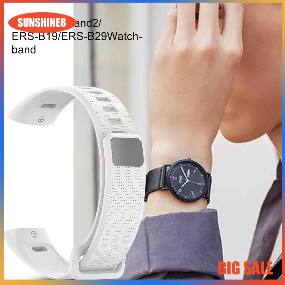 【SUN】[NEW]Silicone Wrist Strap For Huawei Band 2 Pro Bracelet Straps TPU Wristband