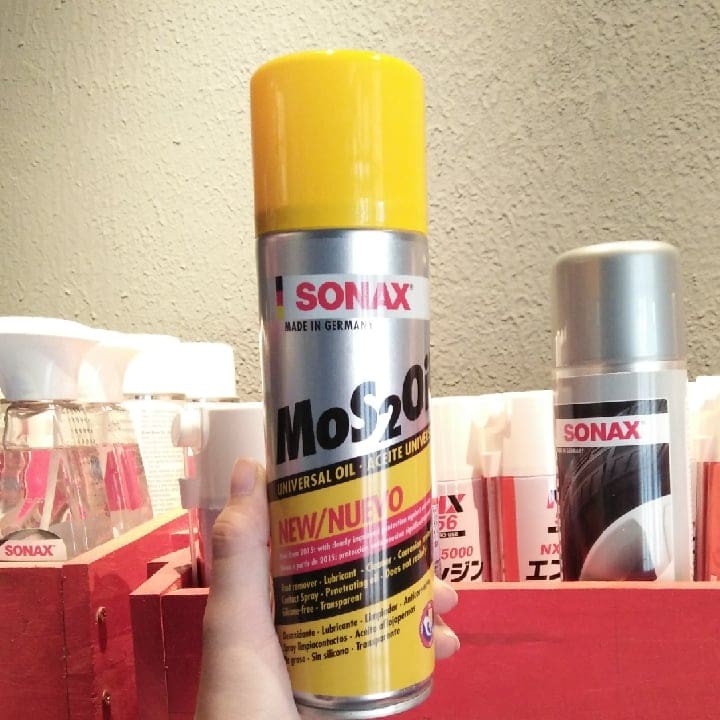 Sonax MoS2Oil Dầu Bảo Vệ Bề Mặt Kim Loại Sonax 339400- 400ml