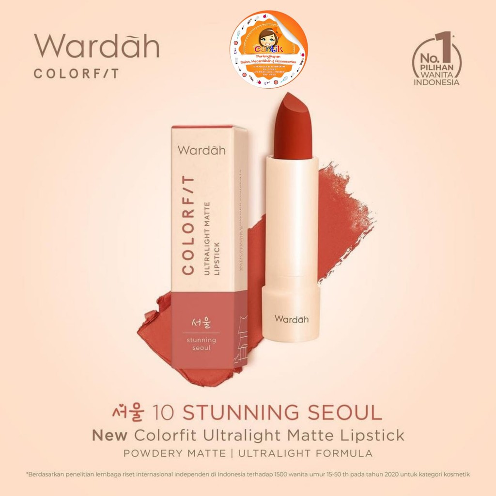 (hàng Mới Về) Son Lì Siêu Nhẹ Trang Điểm Phong Cách Hàn Quốc Wardah | BigBuy360 - bigbuy360.vn