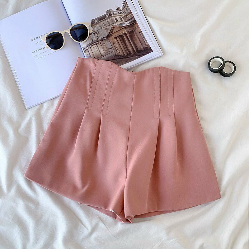 Quần đùi nữ cạp cao HM09 siêu đẹp  - ĐĂNG QUANG FASHION