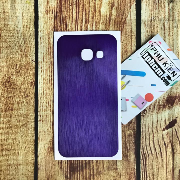Dán mặt lưng Màu Samsung A3 2017