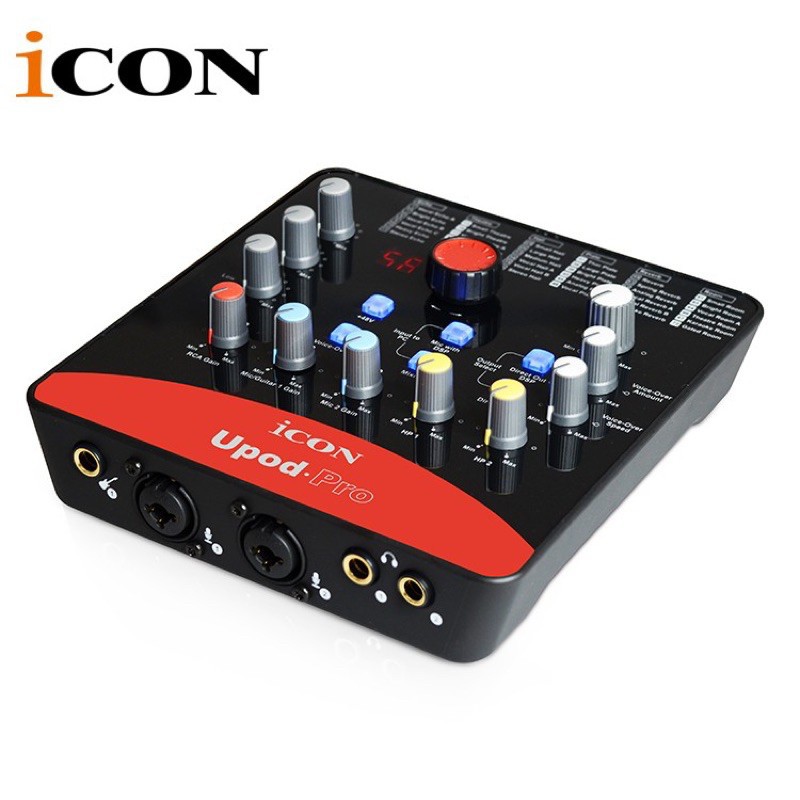 Bộ Combo Mic Thu Âm Hát Livestream Soundcard ICON UPOD PRO, Mic TAKSTAR PC K600 ⚡BH 1 NĂM⚡ Thu Âm Điện Thoại Máy