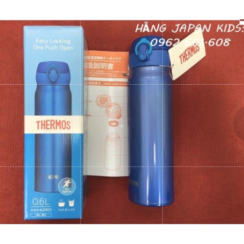 Thermos- Bình lưỡng tính 0.6L