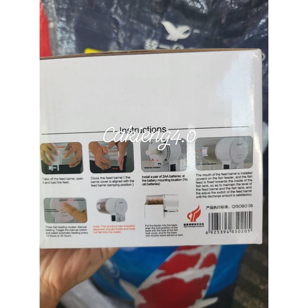 Máy cho cá ăn tự động hẹn giờ SOBO DA-08 cho cá