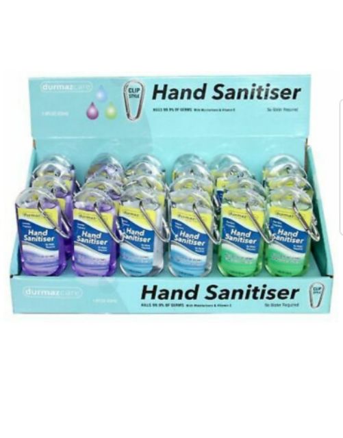 Gel Rửa Tay Khô Diệt Khuẩn DurmazCare (53ml - có móc treo) (hàng Úc) | BigBuy360 - bigbuy360.vn