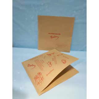 Combo 1000 túi đựng Hamburger in sẵn