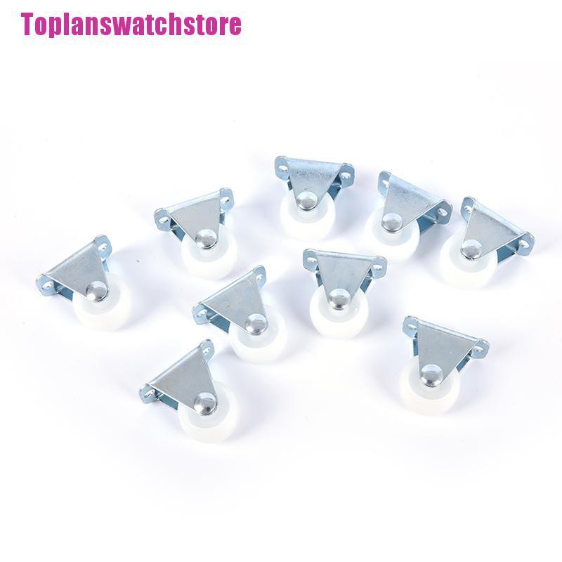 Bánh Xe Nhựa PP 1 &quot;Màu Trắng Thông Dụng Cho Đồ Nội Thất