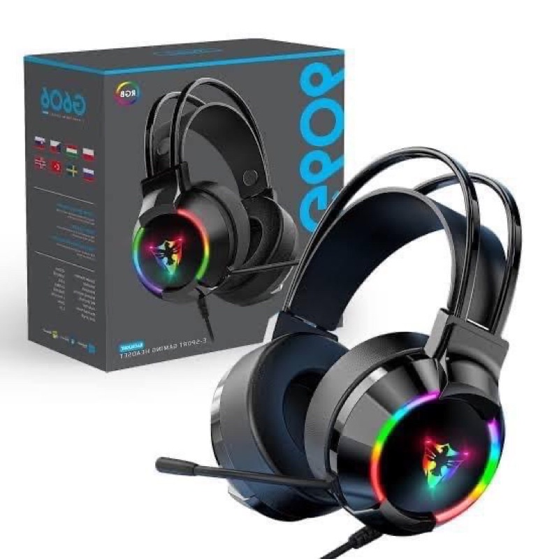 Tai nghe chụp tai gaming giả lập G606 7.1 led rgb cho máy tính pc laptop chơi game giải trí cổng USB