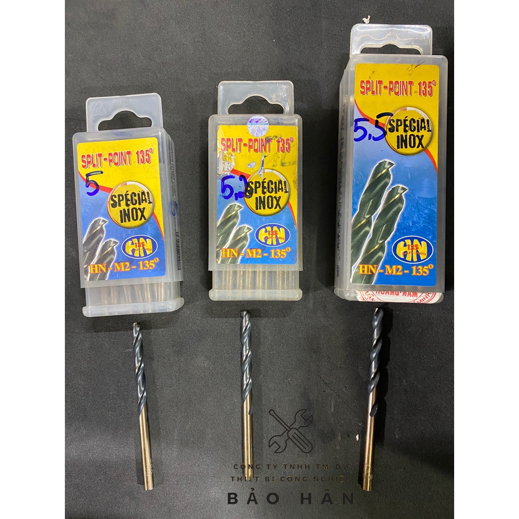 Mũi khoan sắt - inox Hoàng Nam
