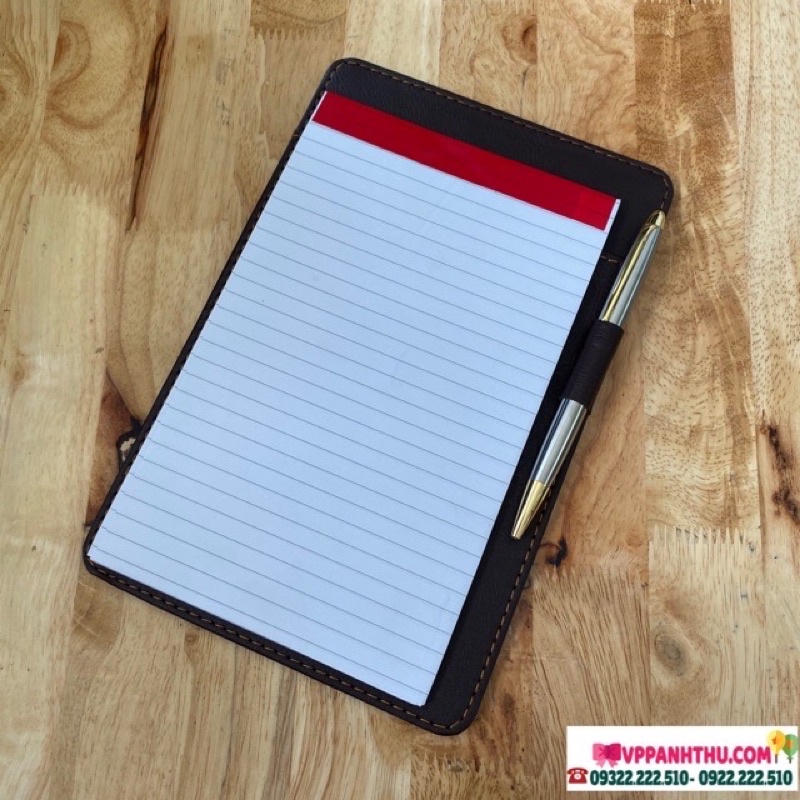 BÌA KẸP DA TẬP A5 +GIẤY VIẾT THƯ A5