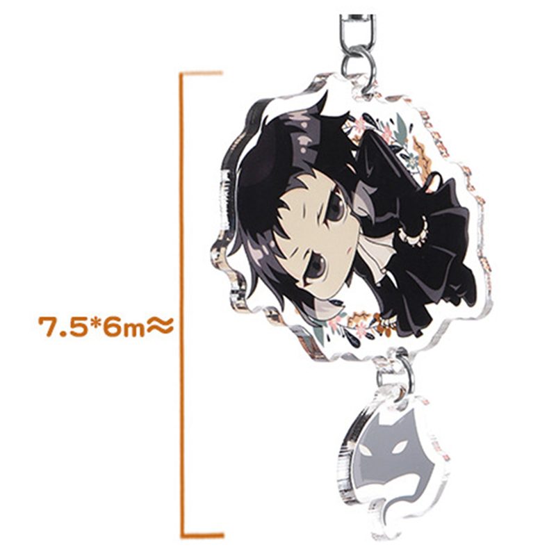 flowersqueen Cartoon anime Demon Slayer: Kimetsu no Yaiba Keychain