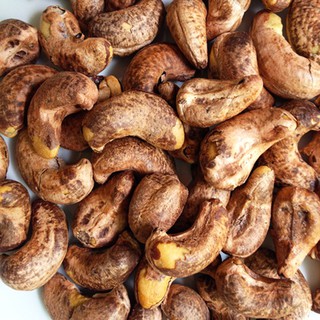 Hạt Điều Rang Muối vỏ lụa 500gr hạt Cồ A