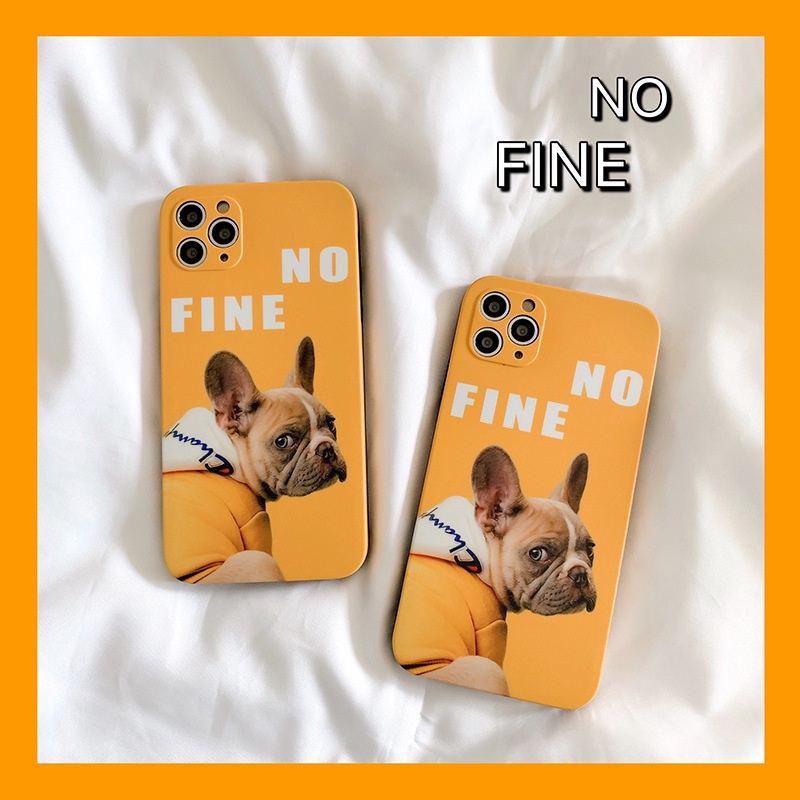 Ốp Điện Thoại Hình Chú Chó Màu Vàng Chống Sốc Cho Iphone 13 Pro 11 Pro Max Xr 6s 7 8 Plus 12 Mini 14 Pro Xs Max