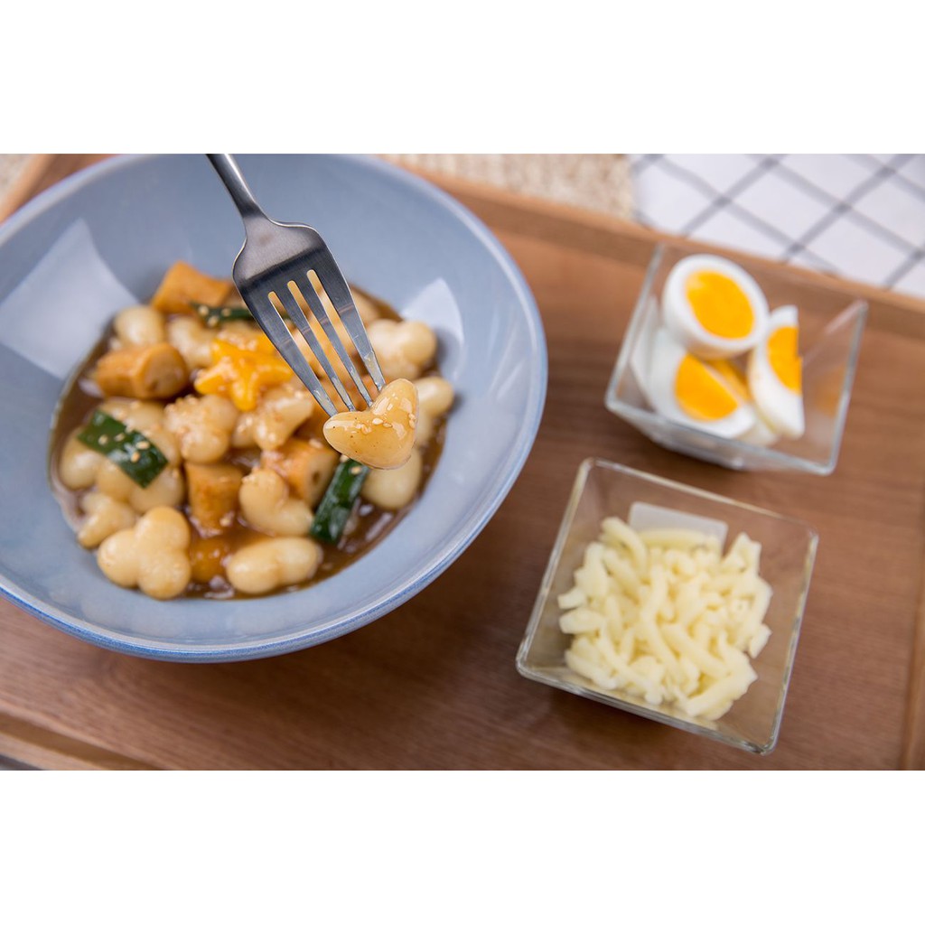 Bánh gạo sao hoa tim Tèobokki