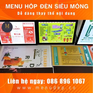 IN MENU, THIẾT KẾ MENU THEO YÊU CẦU