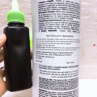 Dầu gội khử vàng Fanola chai 100ml
