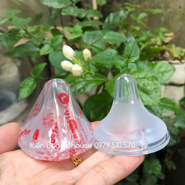 Núm thay thế cổ rộng Pigeon/Lansinoh/Toom hãng Attoon Thái Lan