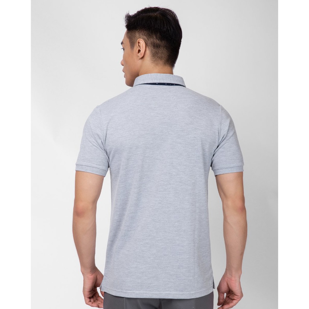 [Mã LT50 giảm 50k đơn 250k] Áo Thun Nam F2 Cotton Có Cổ Xám TC337