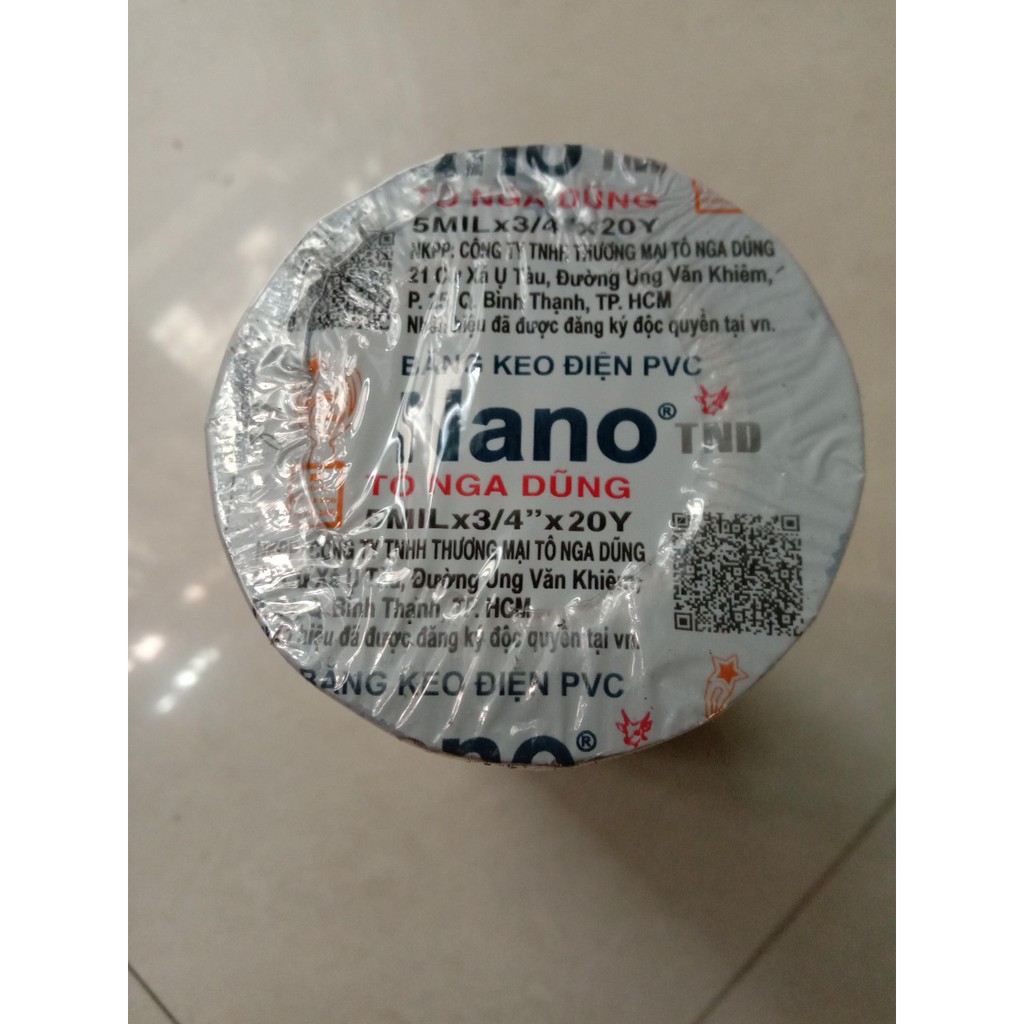 Băng keo cách điện Nano 20y,10y