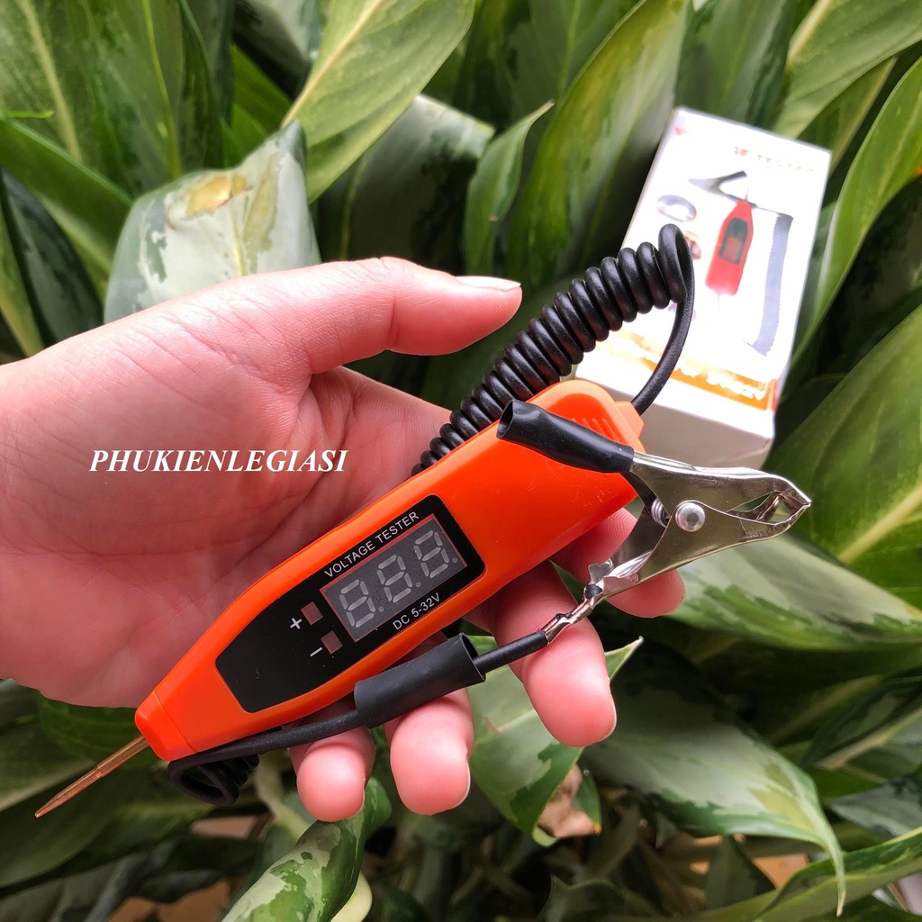 Bút Thử Điện Có Màn Hình Báo Volt DC cho xe OTO
