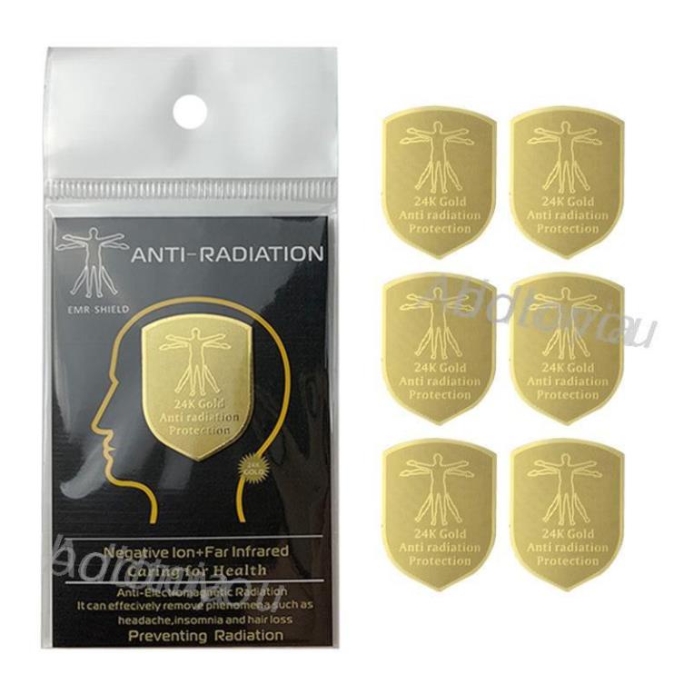 Bộ 10 Miếng Dán Chống Bức Xạ Cho Điện Thoại