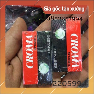 01 hộp dao tem đức croma chuẩn xịn 10 chiếc